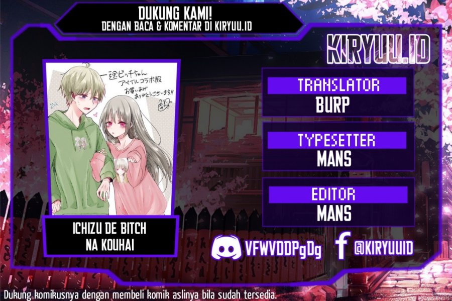 Ichizu de Bitch na Kouhai Chapter 106 Bahasa Indonesia